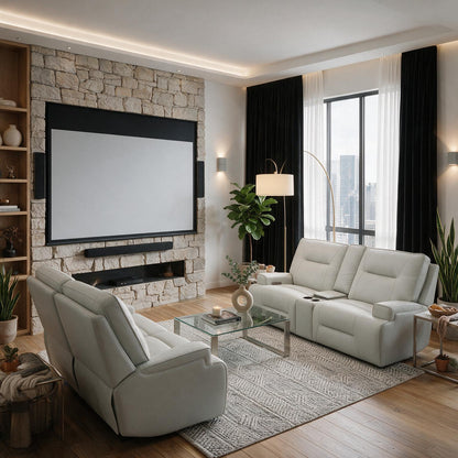 Atlas Fog 2-Piece Power Sofa Set