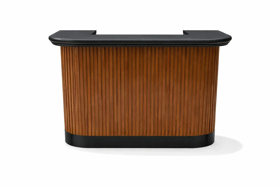 Prohibition Series 60" Cocktail Bar - Walnut