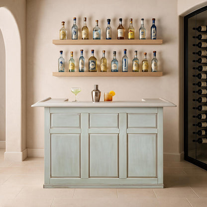 RAM Pub Series 72" Dry Bar Antique White