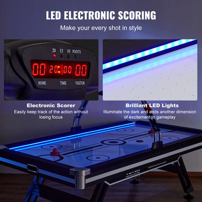 Air-Powered Indoor Hockey Table, 89"