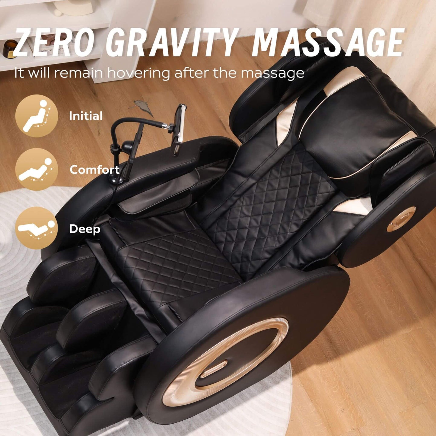 Airvana Tranquil Automatic Zero-Gravity Massage Recliner Chair With Full Body Air Pressure