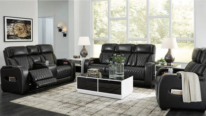 Boyington Black Power Recliner