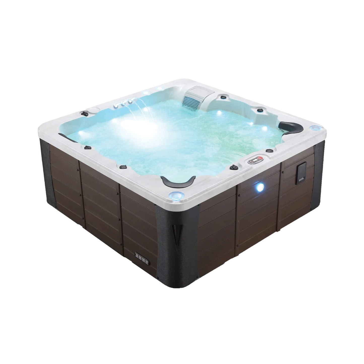 CSC Kansas 6-Person 240V Luxury 46-Jet Spa With Glacier Filtration