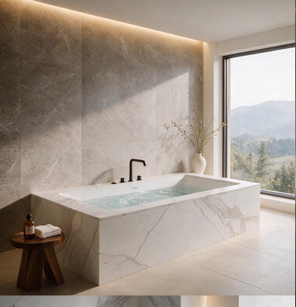 Jacuzzi Elara 60-Inch Drop-In Whirlpool Bath