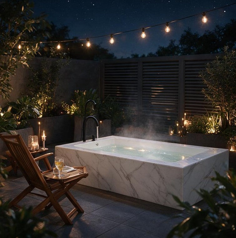 Jacuzzi Elara 60-Inch Drop-In Whirlpool Bath
