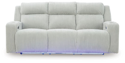 Forest Lake - Power Reclining Sofa With Adj Headrest