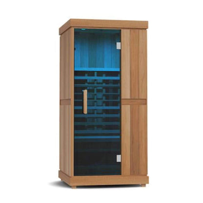 Finnmark FD-1 Full Spectrum 1-Person Home Infrared Sauna With Bluetooth Audio