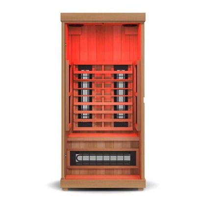 Finnmark FD-1 Full Spectrum 1-Person Home Infrared Sauna With Bluetooth Audio