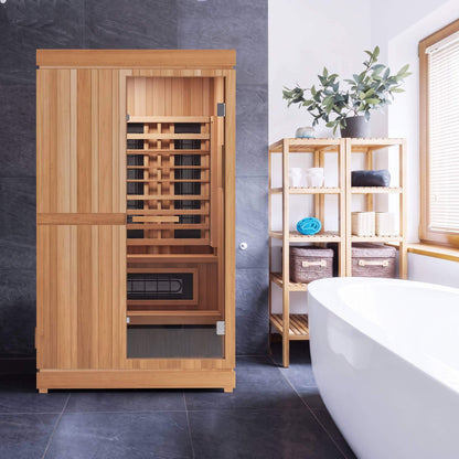 Finnmark FD-4 Trinity 2-Person Home Infrared & Steam Sauna Combo