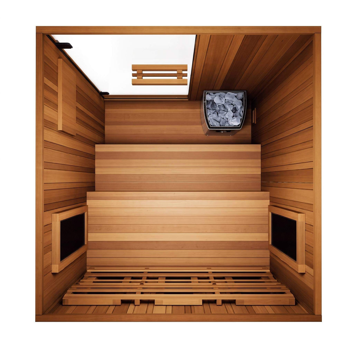 Finnmark FD-4 Trinity 2-Person Home Infrared & Steam Sauna Combo
