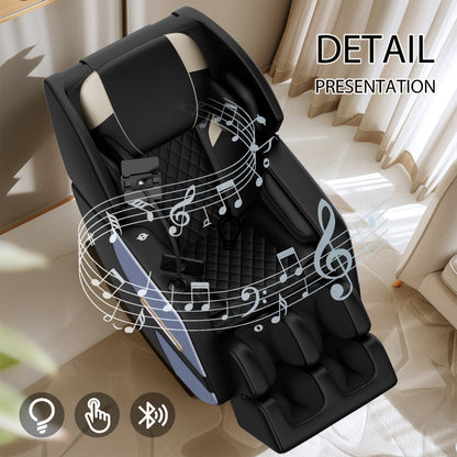 Airvana Imperium Full-Body Zero-Gravity Massage Recliner Chair With Ambient Lighting