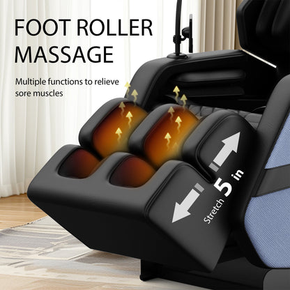 Airvana Imperium Full-Body Zero-Gravity Massage Recliner Chair With Ambient Lighting
