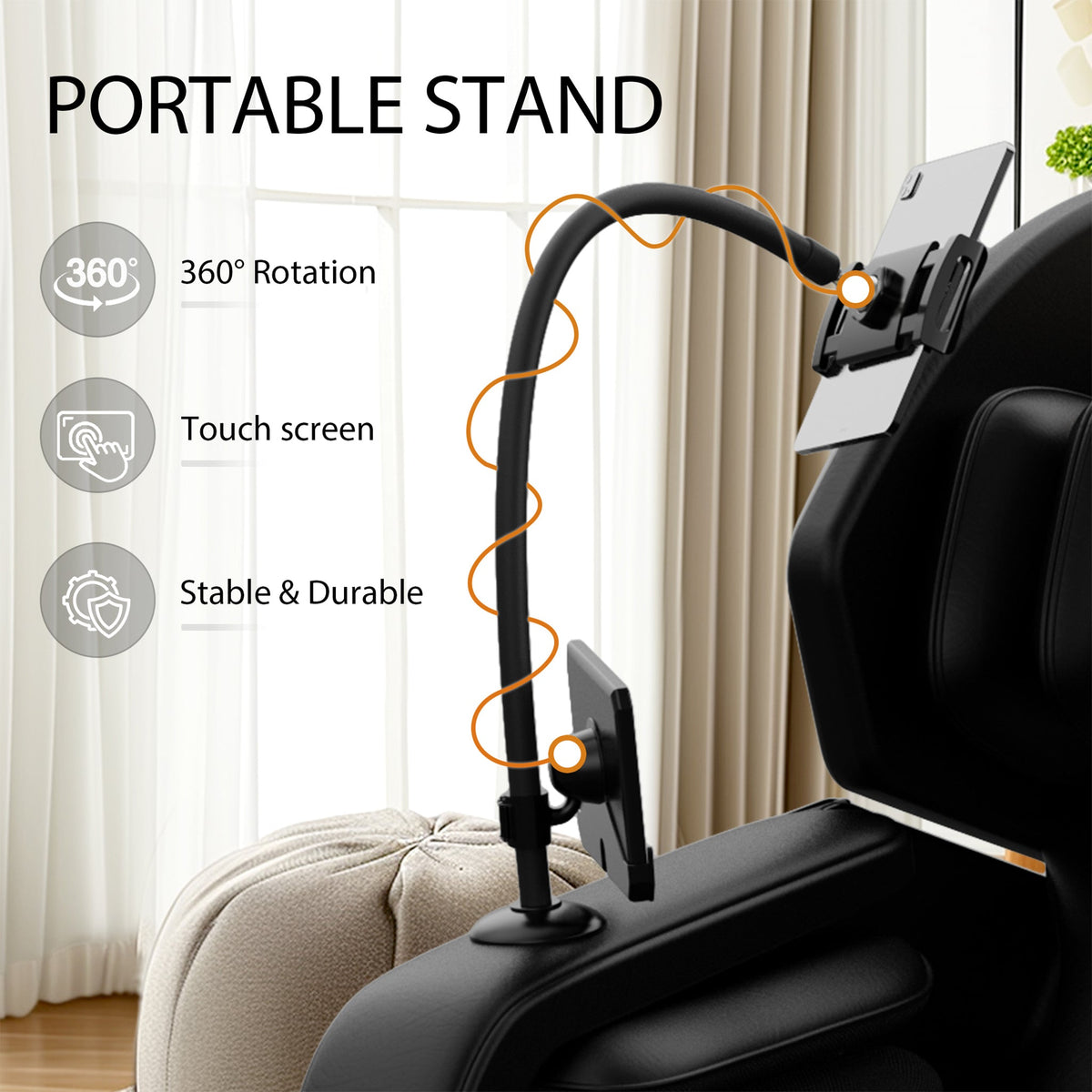 Airvana Imperium Full-Body Zero-Gravity Massage Recliner Chair With Ambient Lighting