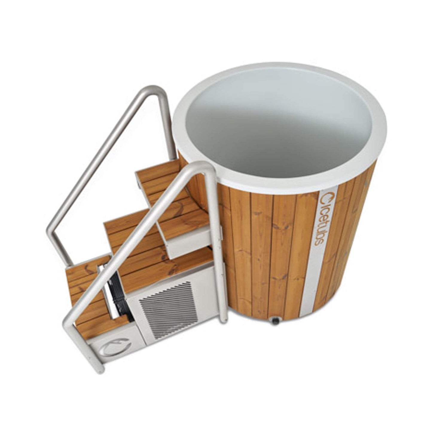 Icetubs IceBarrel XL Thermowood And Fiberglass Cold Plunge Immersion Tub