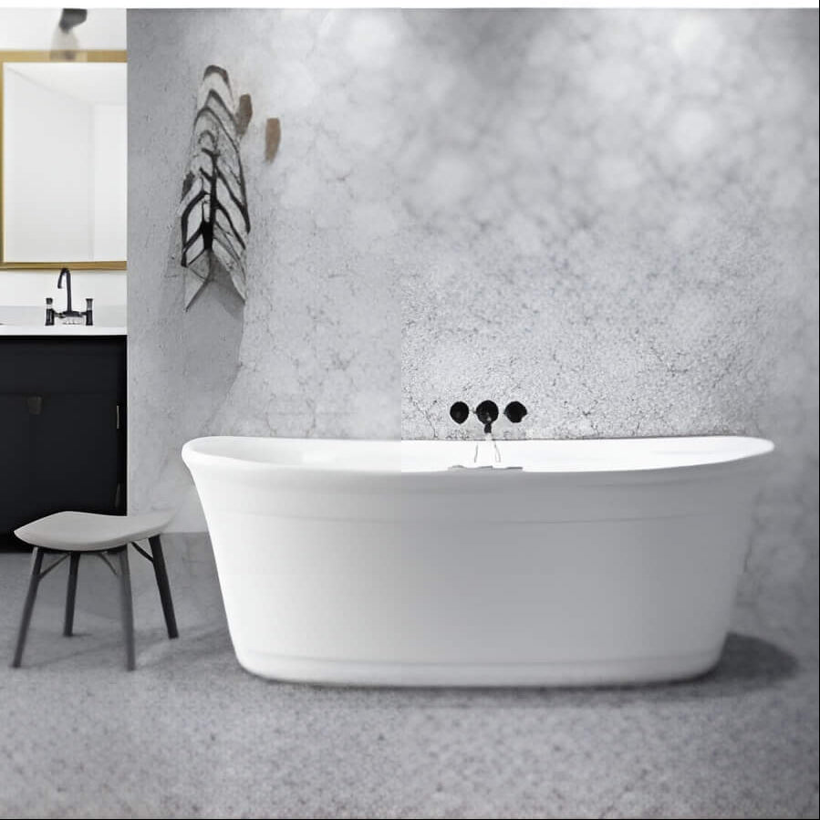 Jacuzzi Arga 67-Inch Classic Swirlpool™ Whirlpool Bathtub