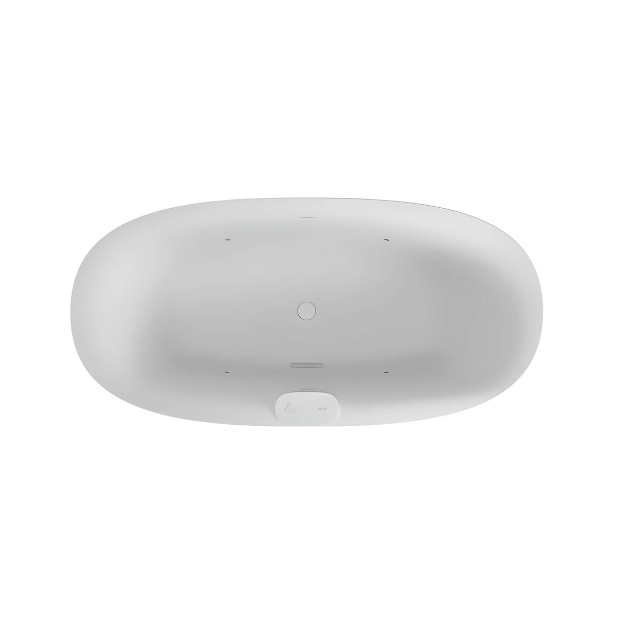 Jacuzzi Arga 69-Inch Freestanding Whirlpool Bathtub