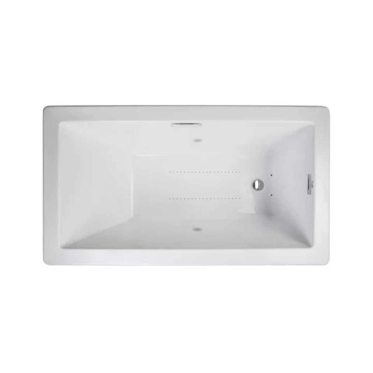 Jacuzzi Elara 66-Inch Rectangle Drop-In Whirlpool Bath