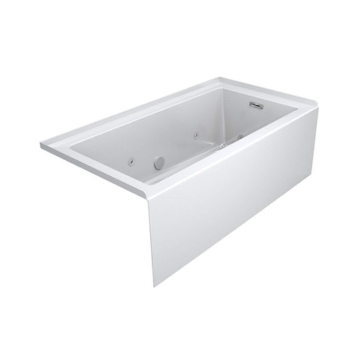 Jacuzzi Linea 60-Inch Rectangle Whirlpool Bathtub