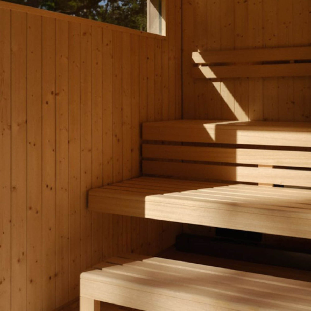 Kohler C2 Outdoor Weathered Gray Spruce Sauna Kit