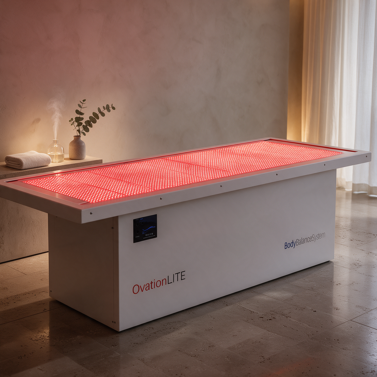 OvationLITE Red Light Therapy Bed
