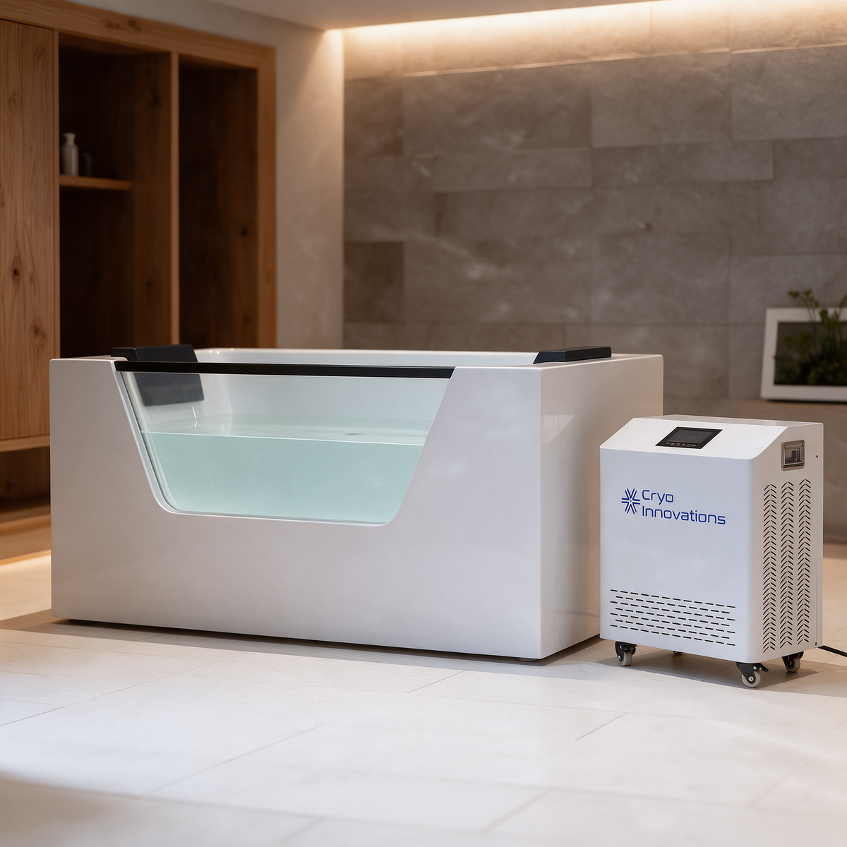 Cryo Plunge Acrylic Tub Window Edition | Cryo Innovations