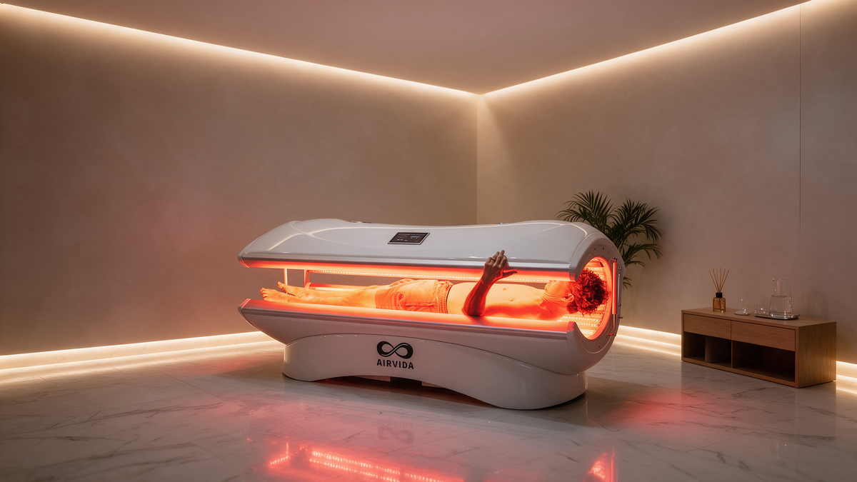 Airvida Aura Red Light Therapy Bed