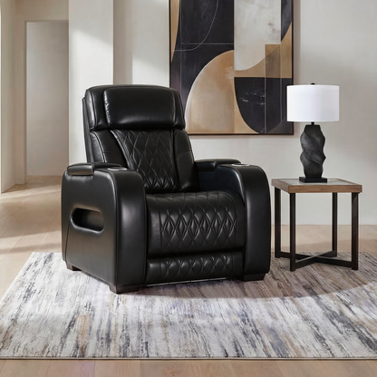 Boyington Black Power Recliner