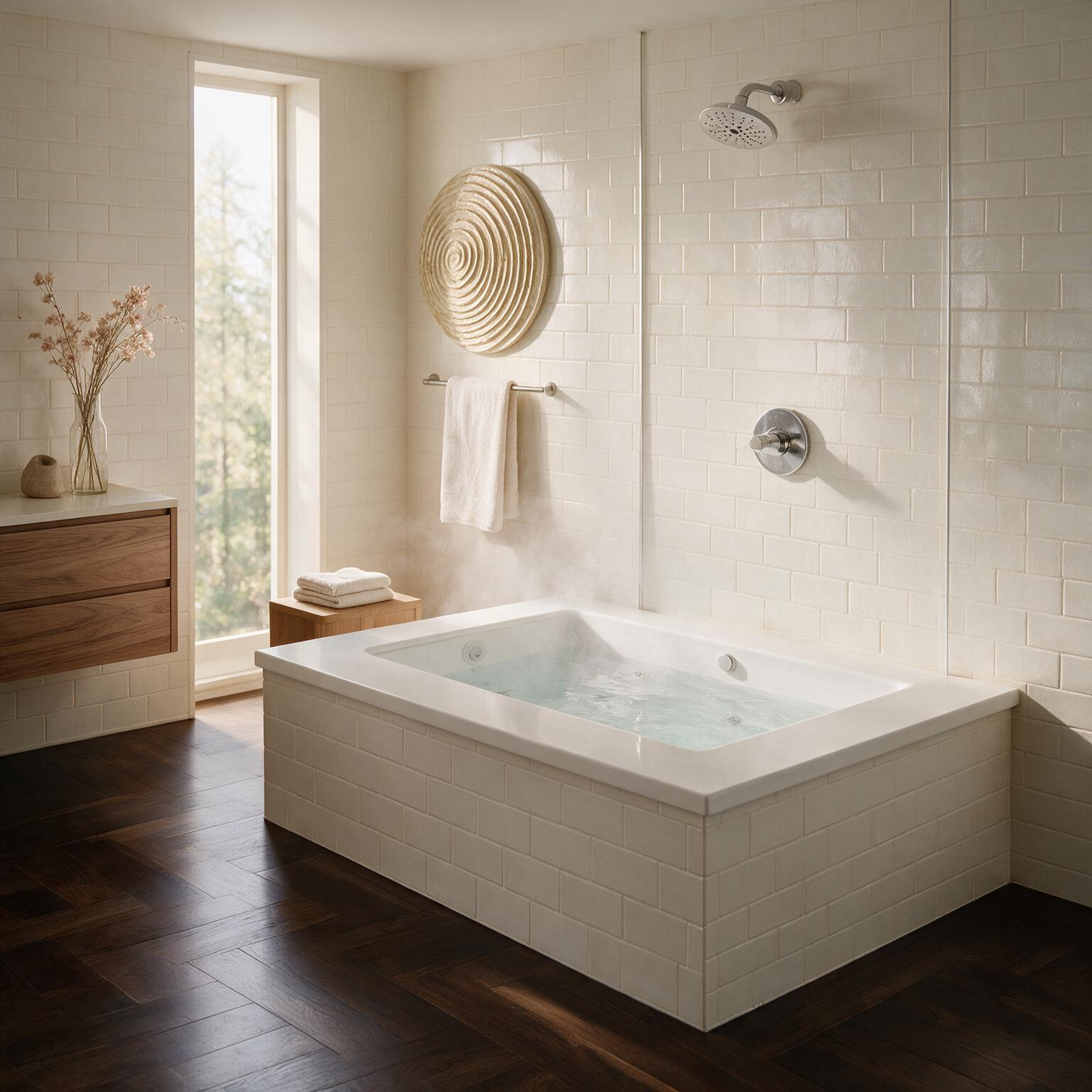 Jacuzzi Elara 72-Inch Rectangle Whirlpool Bathtub With Left Drain