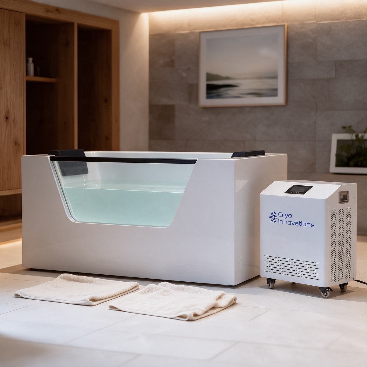 Cryo Plunge Acrylic Tub Window Edition | Cryo Innovations
