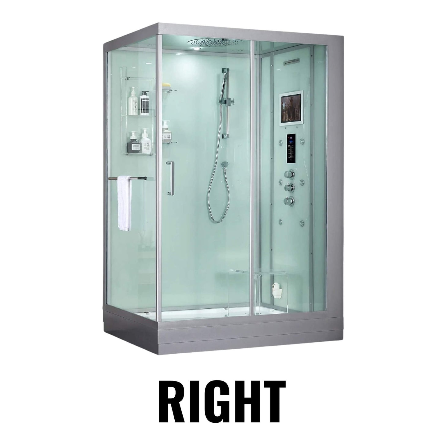 Maya Bath Platinum Anzio Steam Shower With Ozone Sterilization System