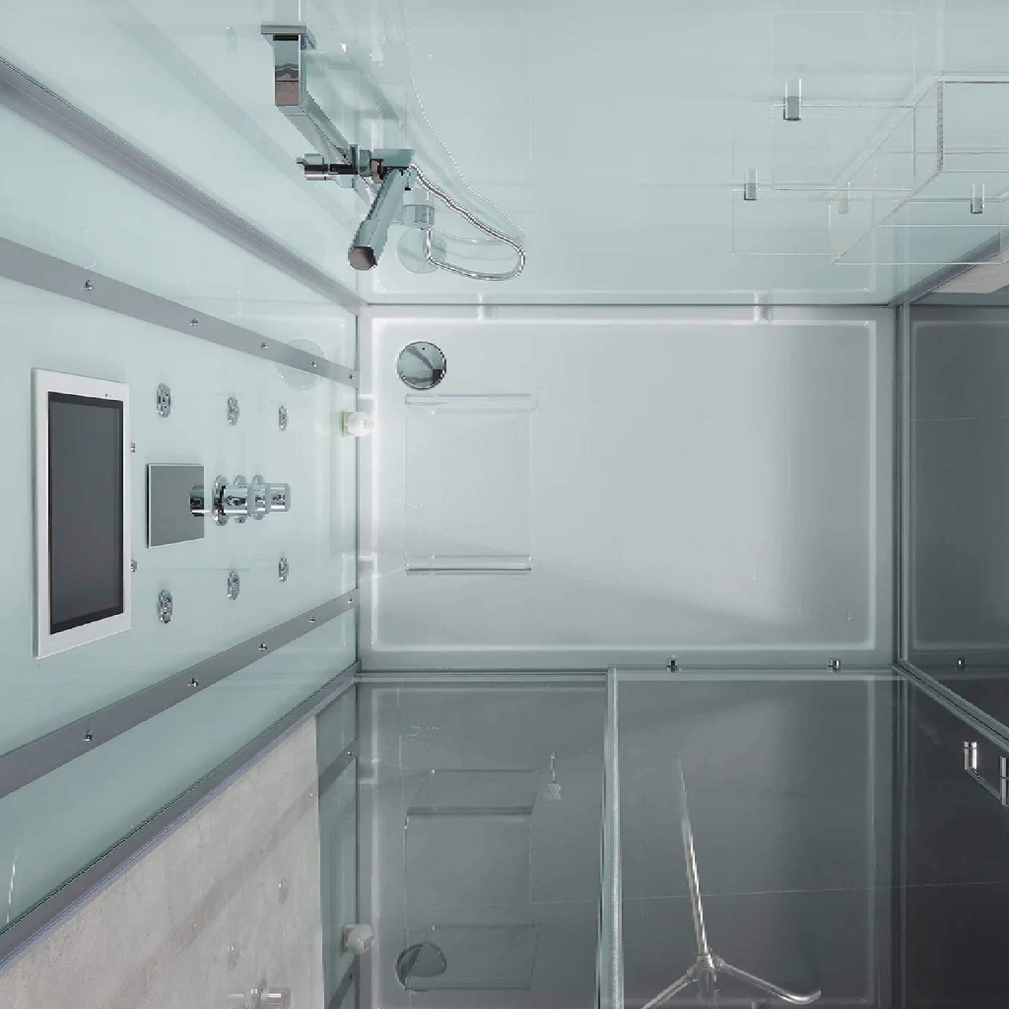 Maya Bath Platinum Anzio Steam Shower With Ozone Sterilization System