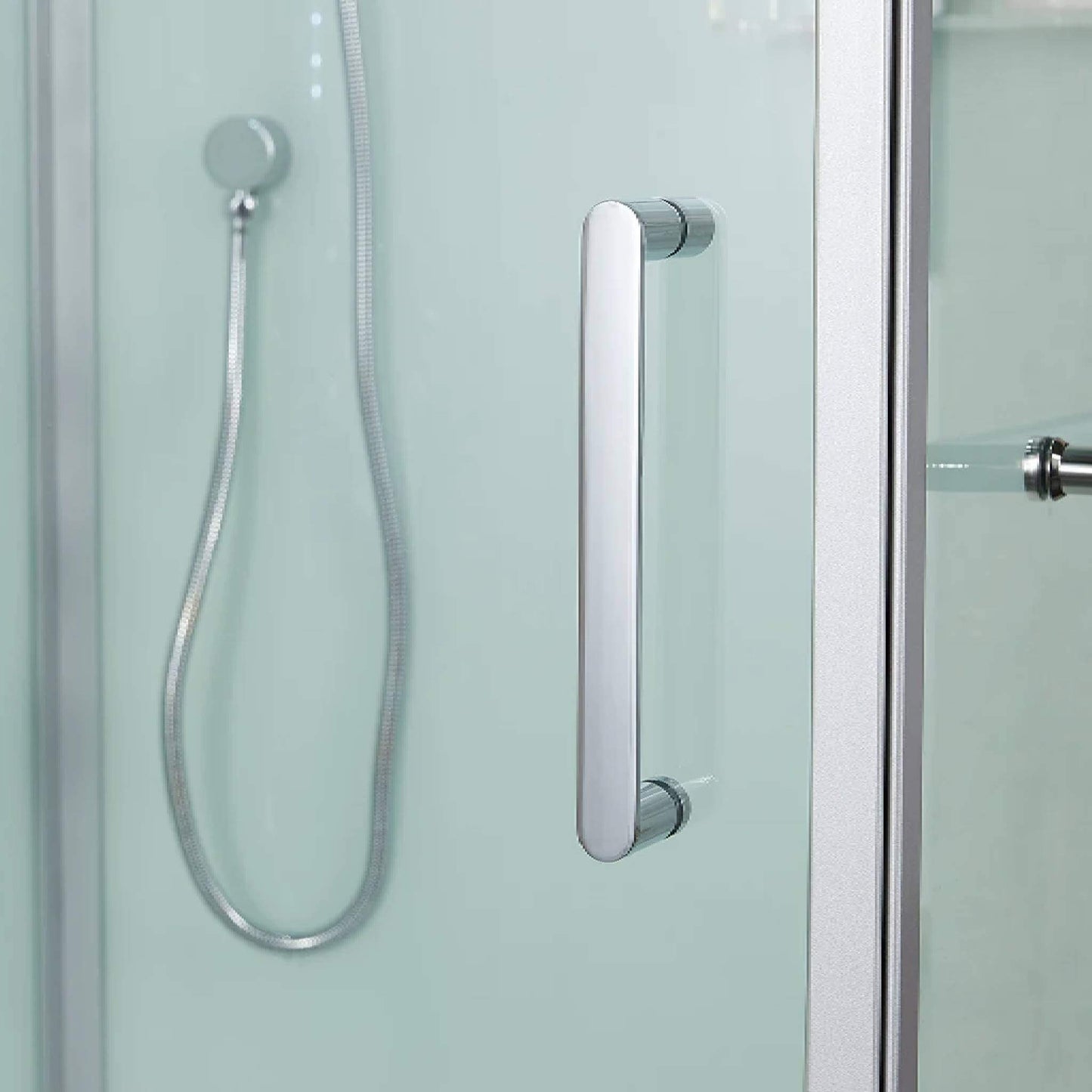 Maya Bath Platinum Arrezo Steam Shower With Rainfall Ceiling Shower