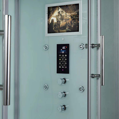 Maya Bath Platinum Catania Steam Shower With 6 Acupuncture Jets