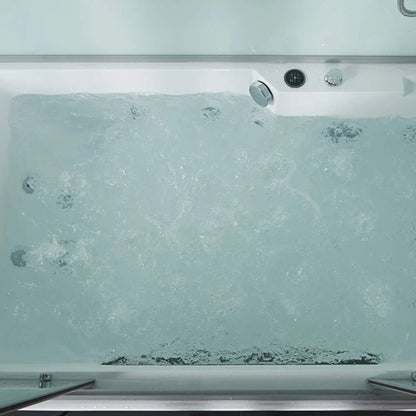 Maya Bath Platinum Catania Steam Shower With 6 Acupuncture Jets