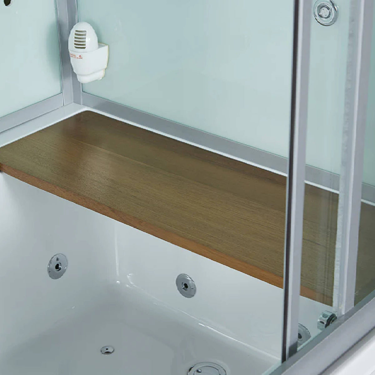 Maya Bath Platinum Catania Steam Shower With 6 Acupuncture Jets