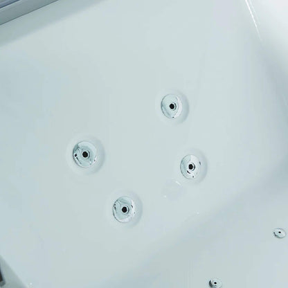 Maya Bath Platinum Catania Steam Shower With 6 Acupuncture Jets