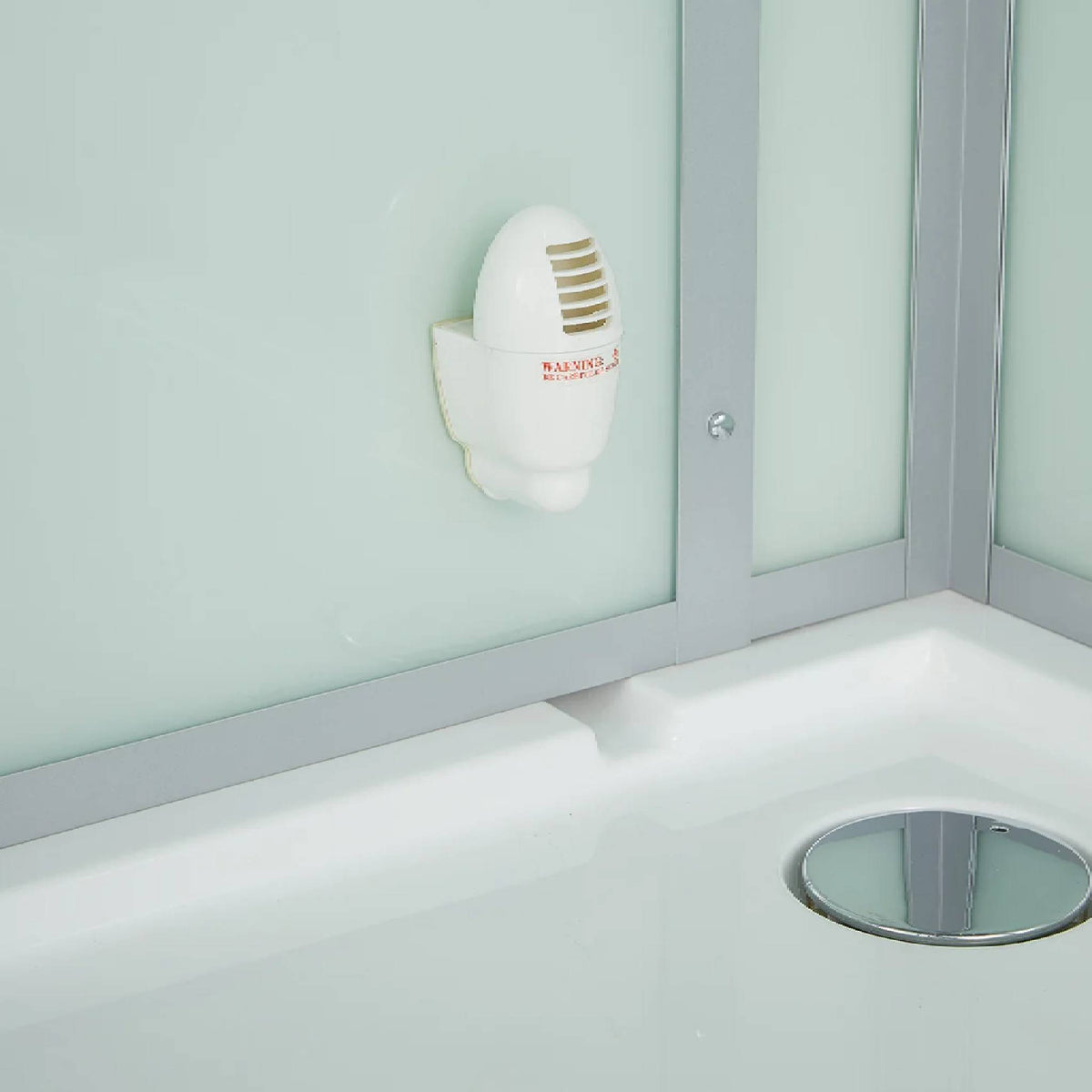 Maya Bath Platinum Lucca Steam Shower With LCD Touchscreen Controls