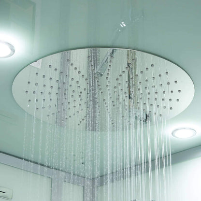 Maya Bath Platinum Lucca Steam Shower With LCD Touchscreen Controls