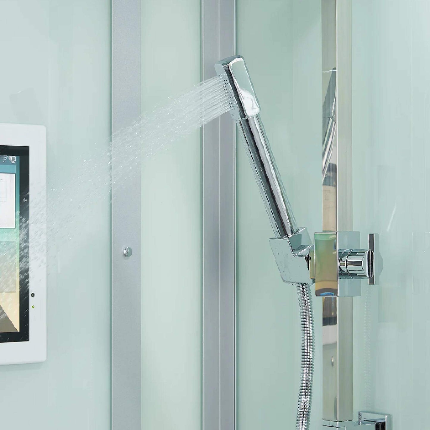 Maya Bath Platinum Lucca Steam Shower With LCD Touchscreen Controls