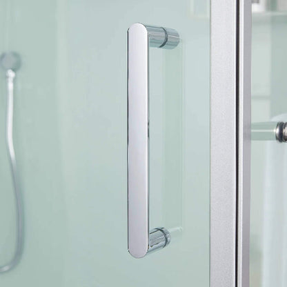 Maya Bath Platinum Lucca Steam Shower With LCD Touchscreen Controls