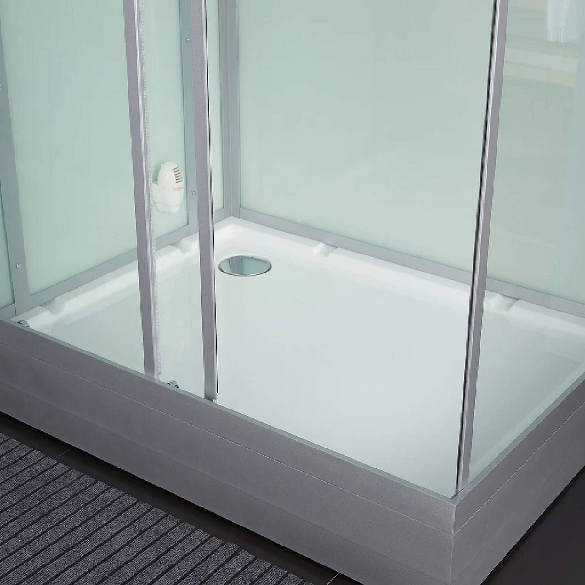 Maya Bath Platinum Lucca Steam Shower With LCD Touchscreen Controls