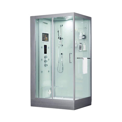 Maya Bath Platinum Lucca Steam Shower With LCD Touchscreen Controls