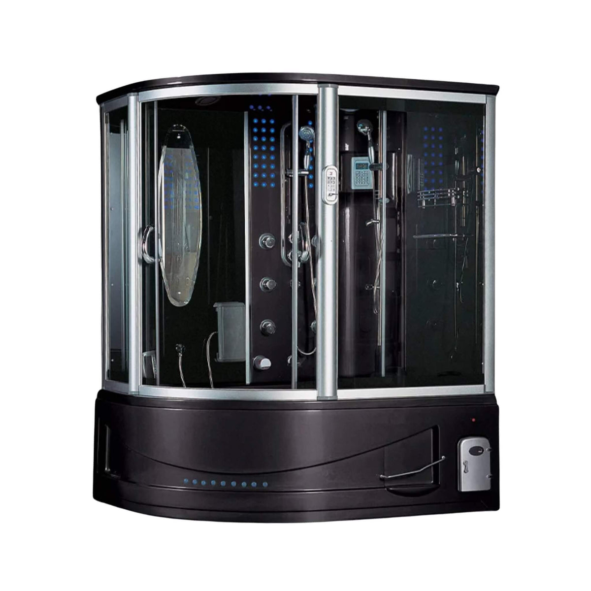 Maya Bath Siena Steam Shower With 10 Acupuncture Jets