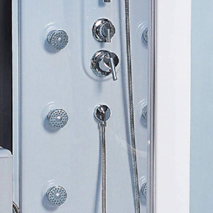 Maya Bath Siena Steam Shower With 10 Acupuncture Jets