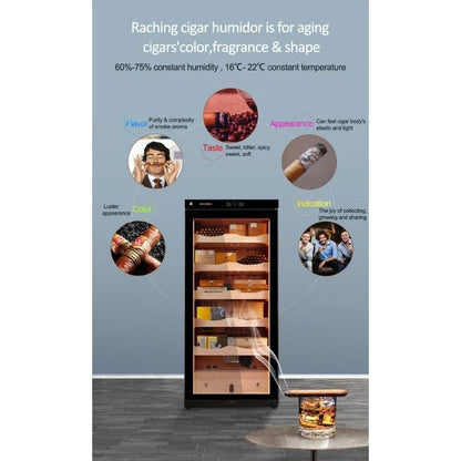 C230A Raching Electronic Cigar Humidor Cabinet | 900 Cigars