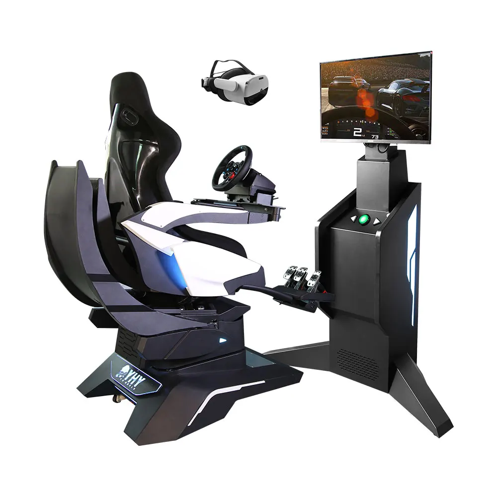 YHY Virtual Reality Game 9D Racing & Flight Simulator