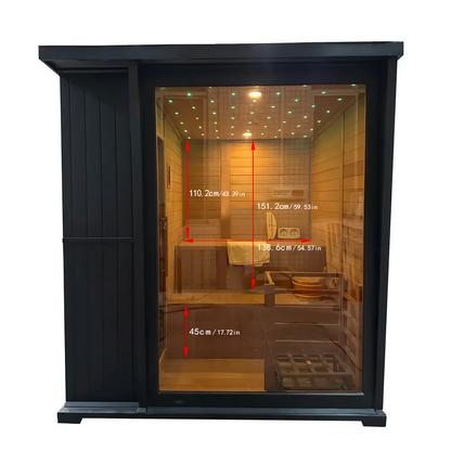 4 Person Hemlock Sauna