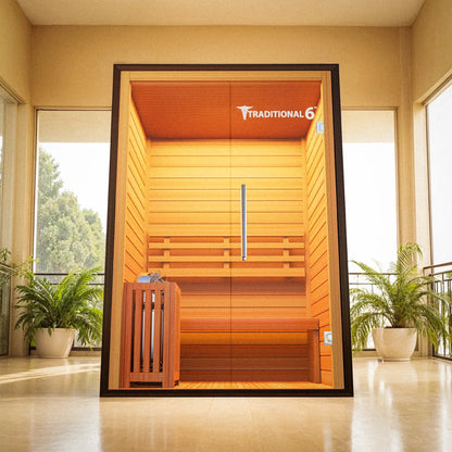 2 Person Home Stream Sauna | Traditional 6™