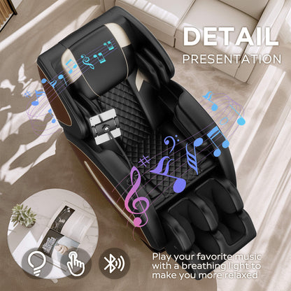 Airvana Sovereign Zero-Gravity Massage Chair With Six Massage Rollers