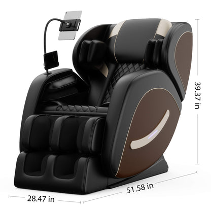 Airvana Sovereign Zero-Gravity Massage Chair With Six Massage Rollers